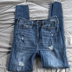 Distressed Hollister Women's Jeans